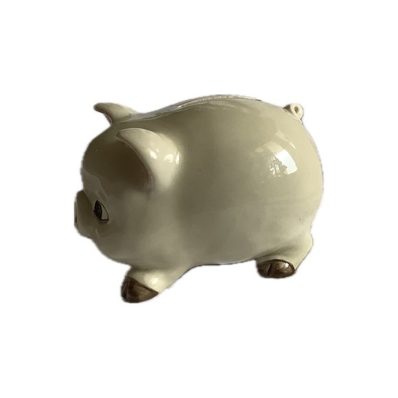 Vintage OMC Japan ceramic piggy bank 1979 - Picture 4 of 5